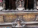 Kathmandu Patan Golden Temple 32 Statues Of Halahala Lokeshwor 10th Month, Buddha, Khasparna Lokeshwor The 11th Month On Right Side Of Swayambhu Chaitya